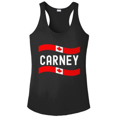 Canada Carney Prime Minister 202 Ladies PosiCharge Competitor Racerback Tank