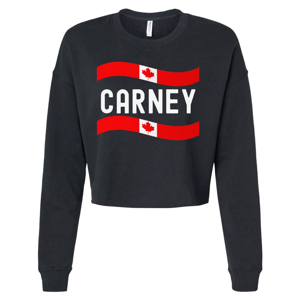 Canada Carney Prime Minister 202 Cropped Pullover Crew