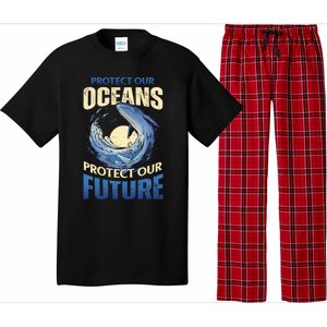 Climate Change Protect Our Oceans Protect Our Future Meaningful Gift Pajama Set