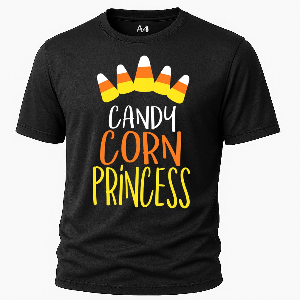 CANDY CORN PRINCESS Halloween Fun Cooling Performance Crew T-Shirt