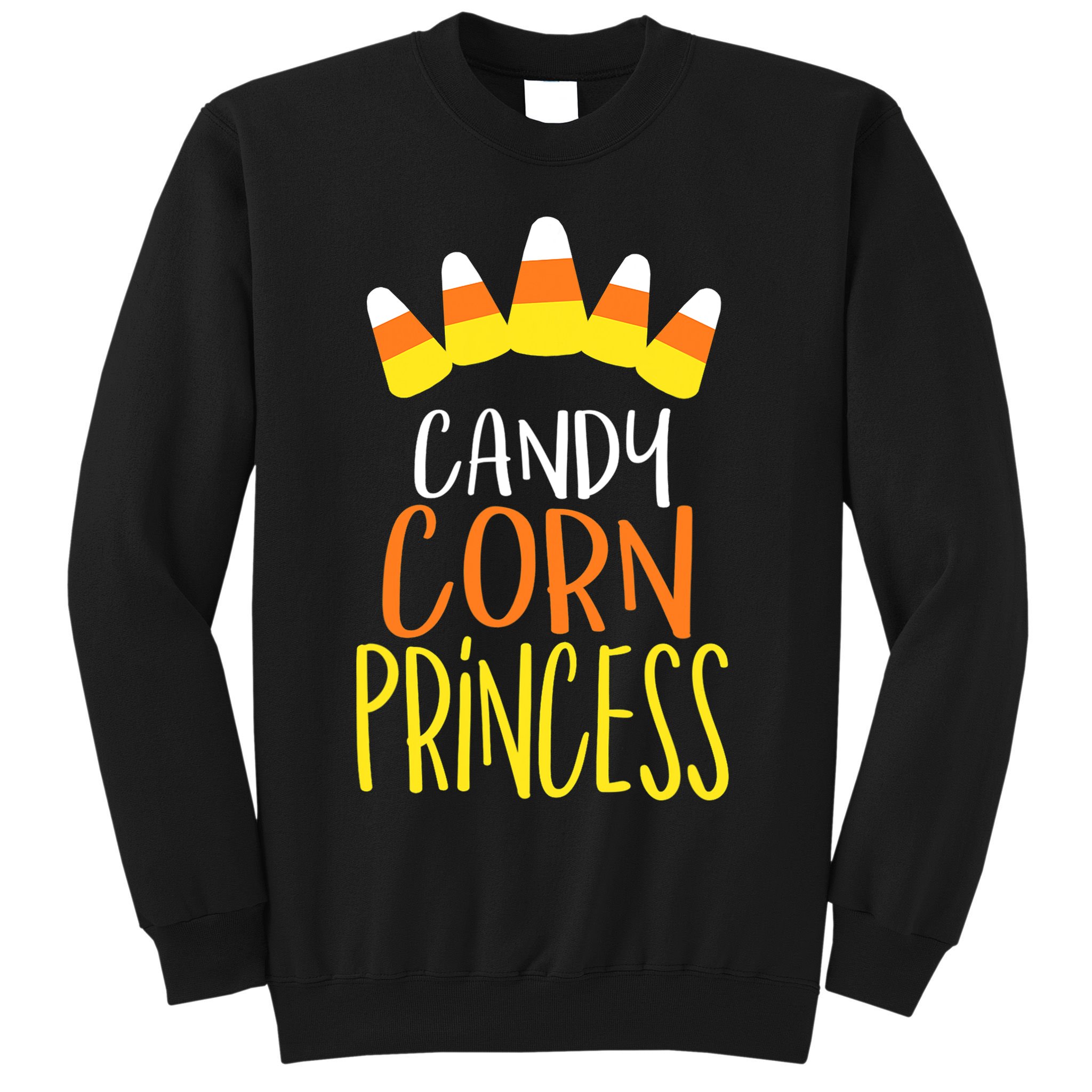 CANDY CORN PRINCESS Halloween Fun Sweatshirt