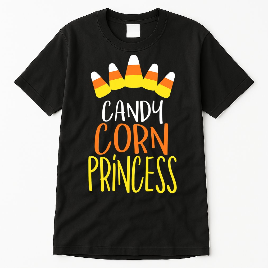 CANDY CORN PRINCESS Halloween Fun Tall T-Shirt