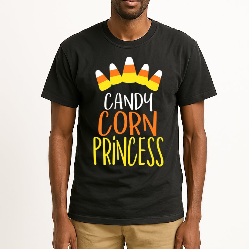 CANDY CORN PRINCESS Halloween Fun Tall T-Shirt