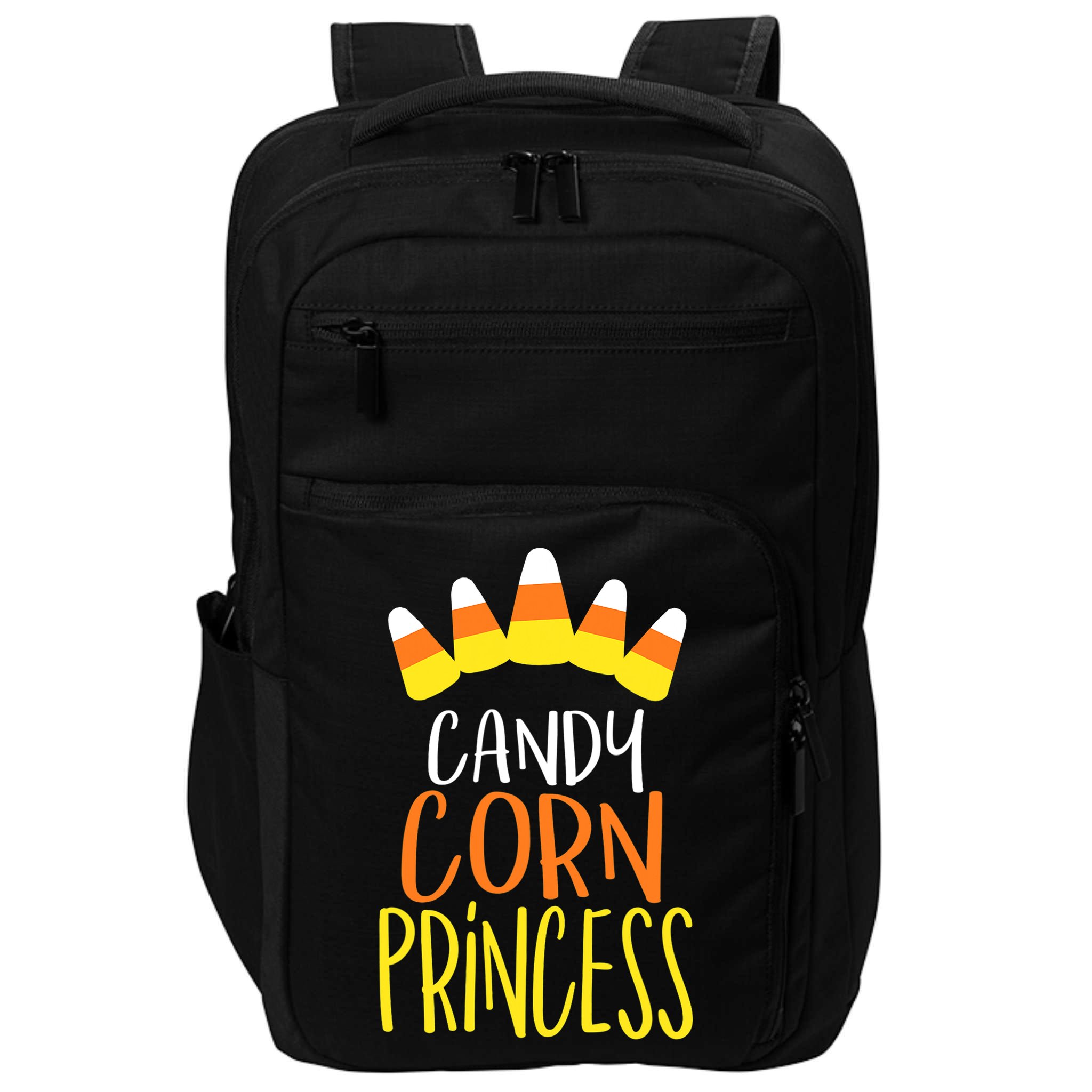CANDY CORN PRINCESS Halloween Fun Impact Tech Backpack