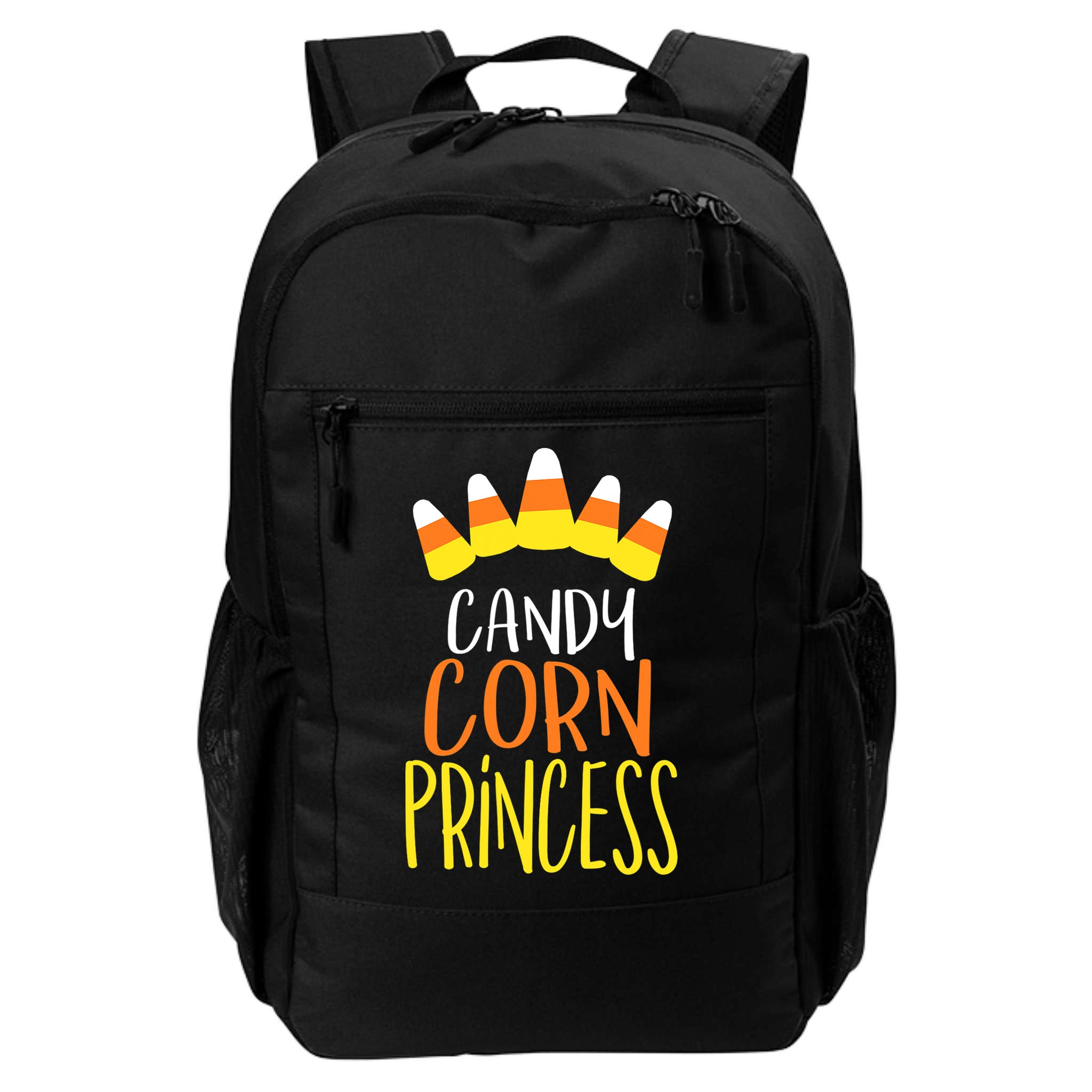 CANDY CORN PRINCESS Halloween Fun Backpack