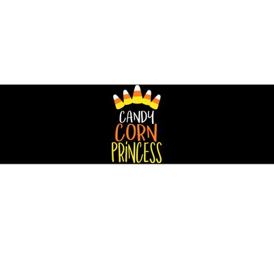 CANDY CORN PRINCESS Halloween Fun Bumper Sticker