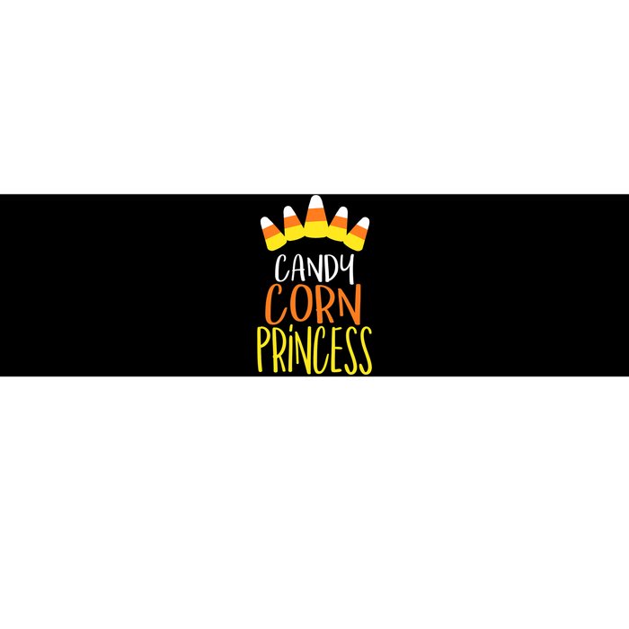 CANDY CORN PRINCESS Halloween Fun Bumper Sticker