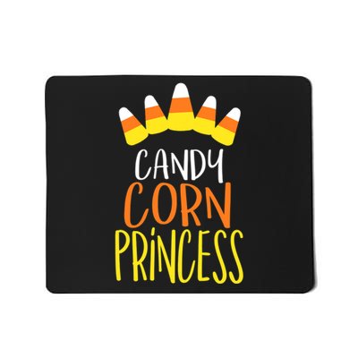 CANDY CORN PRINCESS Halloween Fun Mousepad