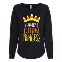 CANDY CORN PRINCESS Halloween Fun Womens California Wash Sweatshirt