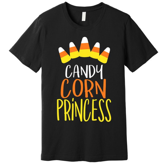 CANDY CORN PRINCESS Halloween Fun Premium T-Shirt