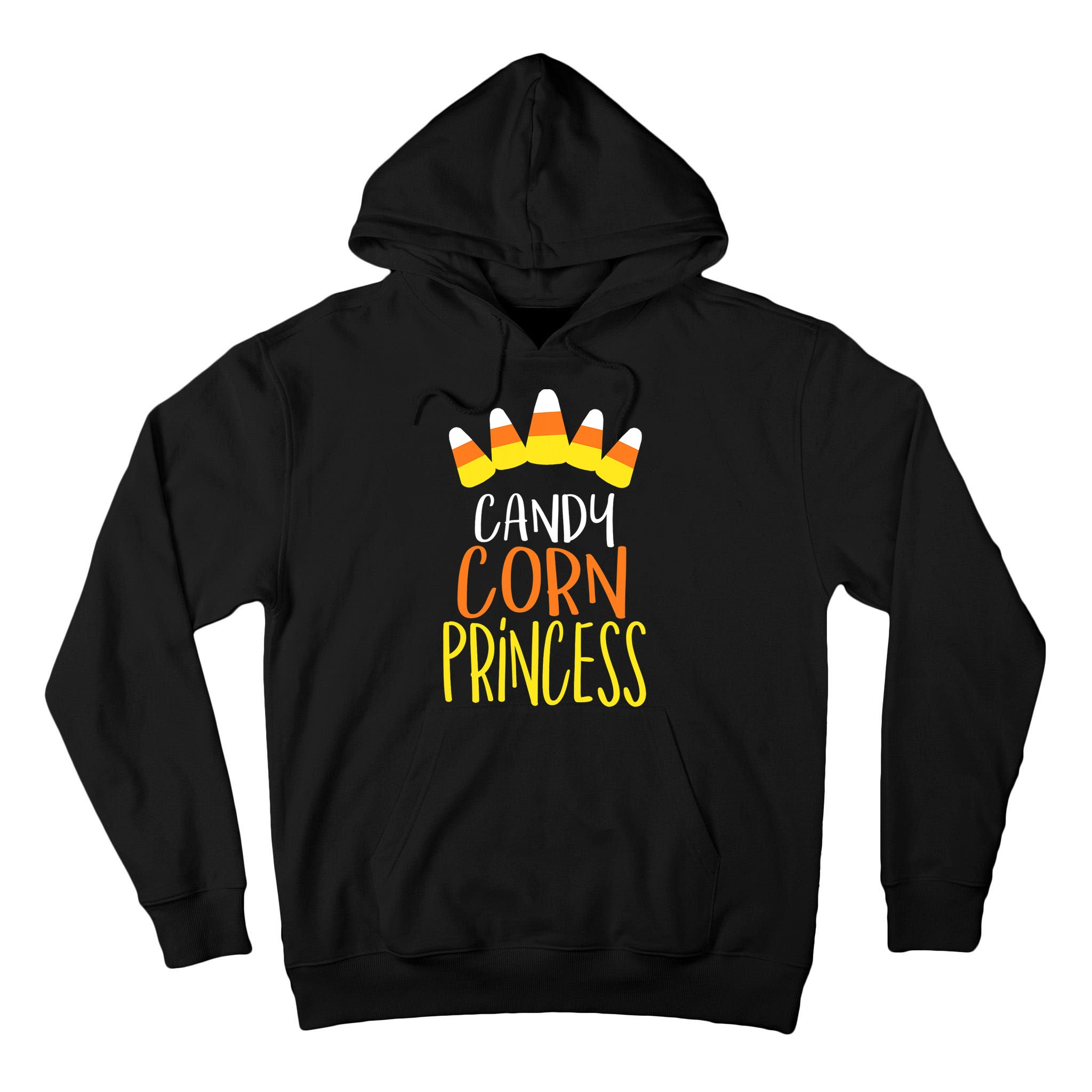 CANDY CORN PRINCESS Halloween Fun Tall Hoodie