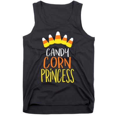 CANDY CORN PRINCESS Halloween Fun Tank Top