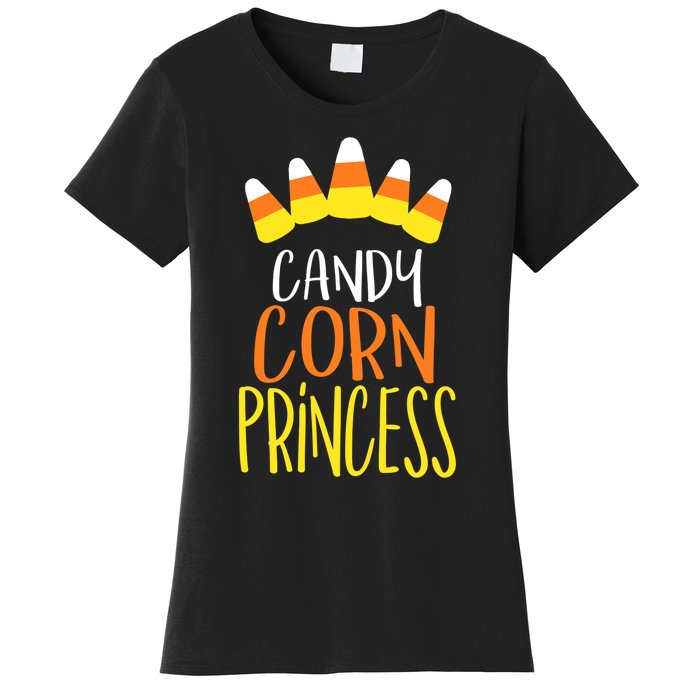 CANDY CORN PRINCESS Halloween Fun Women's T-Shirt