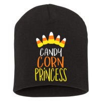 CANDY CORN PRINCESS Halloween Fun Short Acrylic Beanie