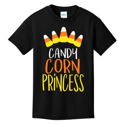 CANDY CORN PRINCESS Halloween Fun Kids T-Shirt