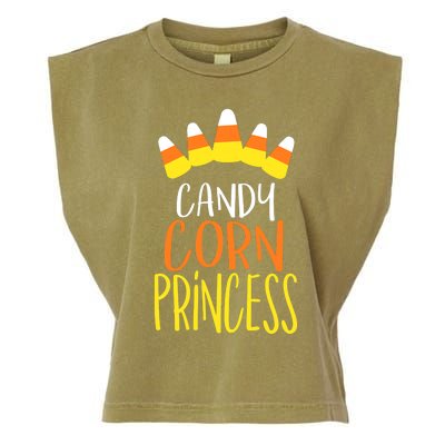 CANDY CORN PRINCESS Halloween Fun Garment-Dyed Women's Muscle Tee