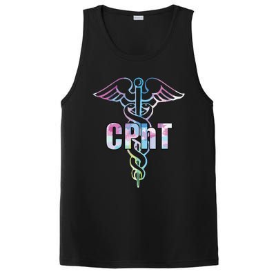 CPhT Certified Pharmacy Technician Caduceus Design Gift PosiCharge Competitor Tank