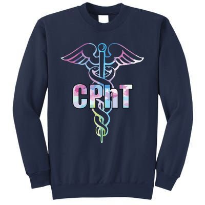 CPhT Certified Pharmacy Technician Caduceus Design Gift Sweatshirt