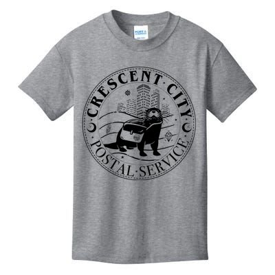 Crescent City Postal Service Messenger Otter Crescent City Kids T-Shirt