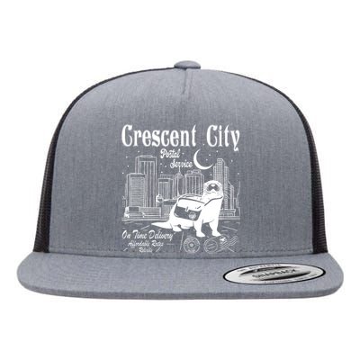 Crescent City Postal Service Messenger Otter Crescent City Flat Bill Trucker Hat