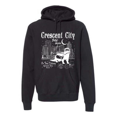 Crescent City Postal Service Messenger Otter Crescent City Premium Hoodie