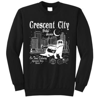 Crescent City Postal Service Messenger Otter Crescent City Tall Sweatshirt