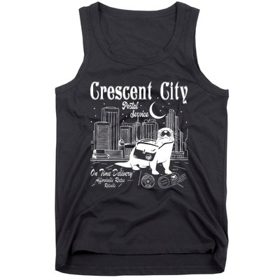 Crescent City Postal Service Messenger Otter Crescent City Tank Top