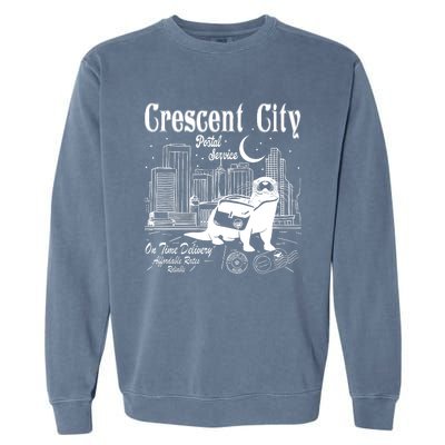 Crescent City Postal Service Messenger Otter Crescent City Garment-Dyed Sweatshirt