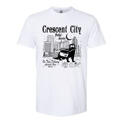 Crescent City Postal Service Messenger Otter Crescent City Softstyle CVC T-Shirt