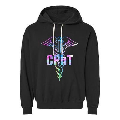 CPhT Certified Pharmacy Technician Caduceus Design Gift Garment-Dyed Fleece Hoodie