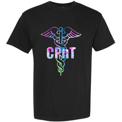 CPhT Certified Pharmacy Technician Caduceus Design Gift Garment-Dyed Heavyweight T-Shirt