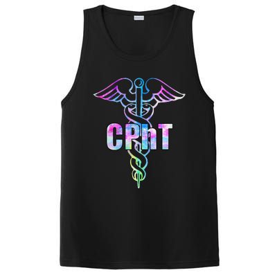 CPhT Certified Pharmacy Technician Caduceus Design Gift PosiCharge Competitor Tank