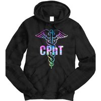 CPhT Certified Pharmacy Technician Caduceus Design Gift Tie Dye Hoodie