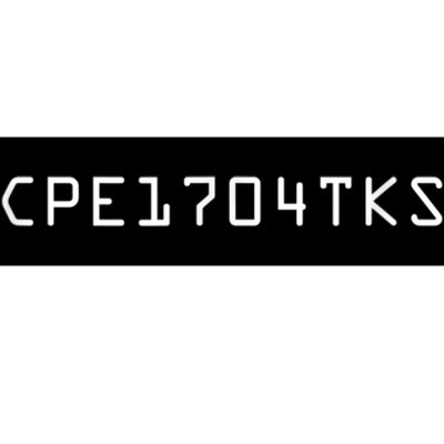 CPE1704TKS Bumper Sticker