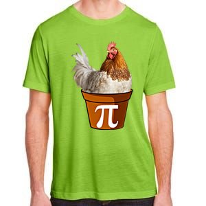 Cute Chicken Pot Pie Funny Math Pun Pie Symbol Math Funny Gift Adult ChromaSoft Performance T-Shirt