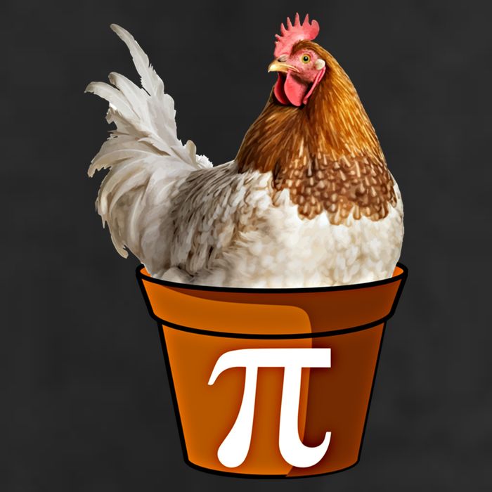 Cute Chicken Pot Pie Funny Math Pun Pie Symbol Math Funny Gift Cool Comfort Performance Bucket Hat
