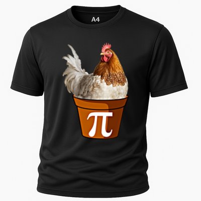 Cute Chicken Pot Pie Funny Math Pun Pie Symbol Math Funny Gift Performance Shirt