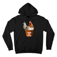 Cute Chicken Pot Pie Funny Math Pun Pie Symbol Math Funny Gift Hoodie