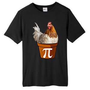 Cute Chicken Pot Pie Funny Math Pun Pie Symbol Math Funny Gift Tall Fusion ChromaSoft Performance T-Shirt