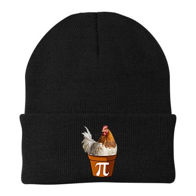 Cute Chicken Pot Pie Funny Math Pun Pie Symbol Math Funny Gift Beanie