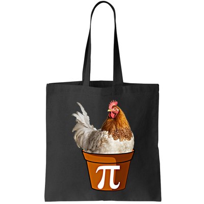 Cute Chicken Pot Pie Funny Math Pun Pie Symbol Math Funny Gift Bag