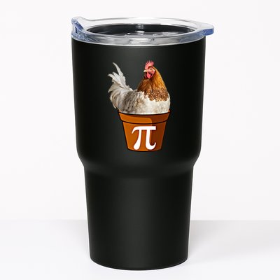 Cute Chicken Pot Pie Funny Math Pun Pie Symbol Math Funny Gift Tumbler
