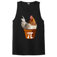 Cute Chicken Pot Pie Funny Math Pun Pie Symbol Math Funny Gift PosiCharge Competitor Tank