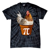 Cute Chicken Pot Pie Funny Math Pun Pie Symbol Math Funny Gift Tie-Dye T-Shirt