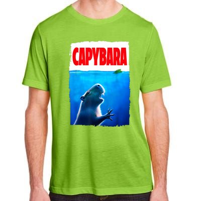 Classic Capybara Paws Lover Animals Outfits Capybaras Kawai Adult ChromaSoft Performance T-Shirt