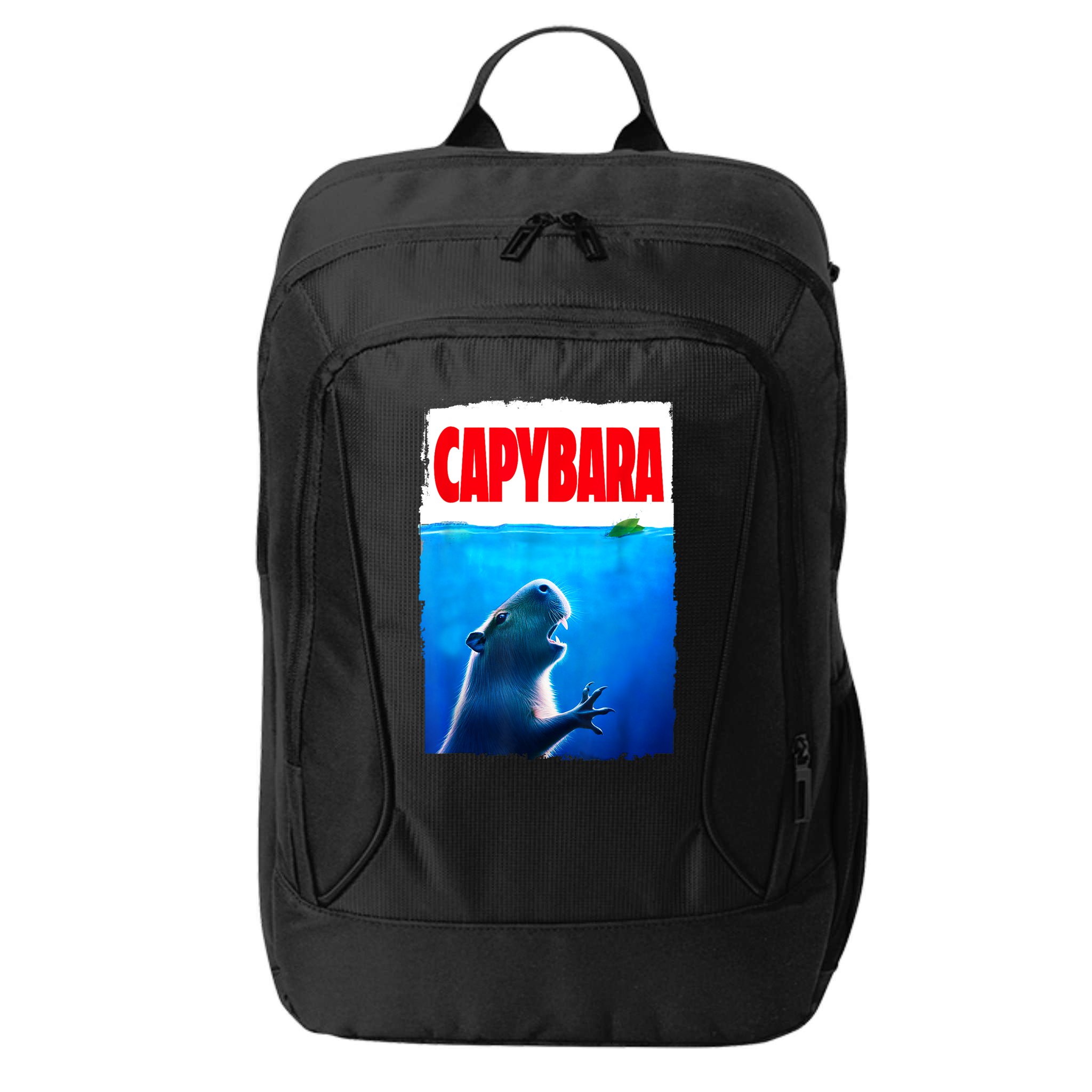 Classic Capybara Paws Lover Animals Outfits Capybaras Kawai City Backpack