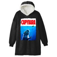 Classic Capybara Paws Lover Animals Outfits Capybaras Kawai Hooded Wearable Blanket