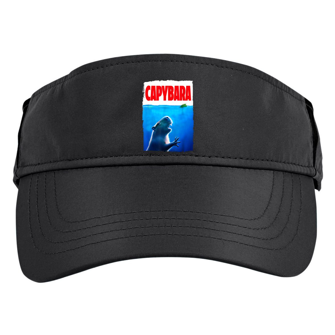 Classic Capybara Paws Lover Animals Outfits Capybaras Kawai Adult Drive Performance Visor