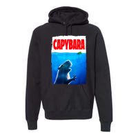 Classic Capybara Paws Lover Animals Outfits Capybaras Kawai Premium Hoodie