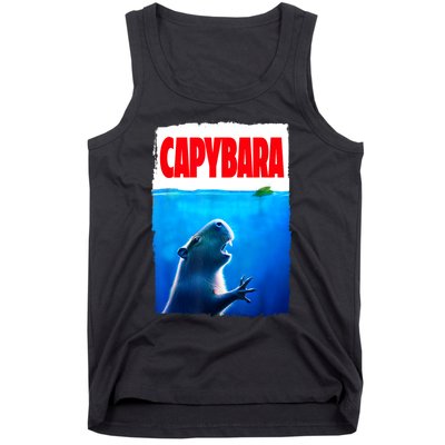 Classic Capybara Paws Lover Animals Outfits Capybaras Kawai Tank Top